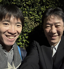 台湾国籍のTさんと行政書士の藤澤